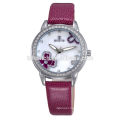 SKONE 9350 3D Flower Dial pc21 quartz watches color straps